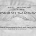 Forum de l'engagement - 11 octobre 2022